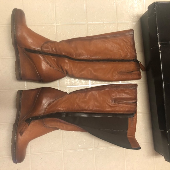 MJUS Knee high boots, real leather, size 39 EU - Picture 3 of 10